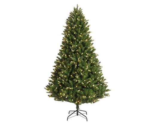 Everlands Bromont Fir Pre-Lit Vintage Lights Artificial Tree
