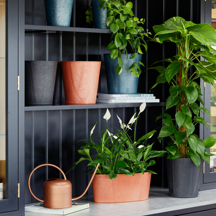 Ivyline Pula Recycled Planter Copper