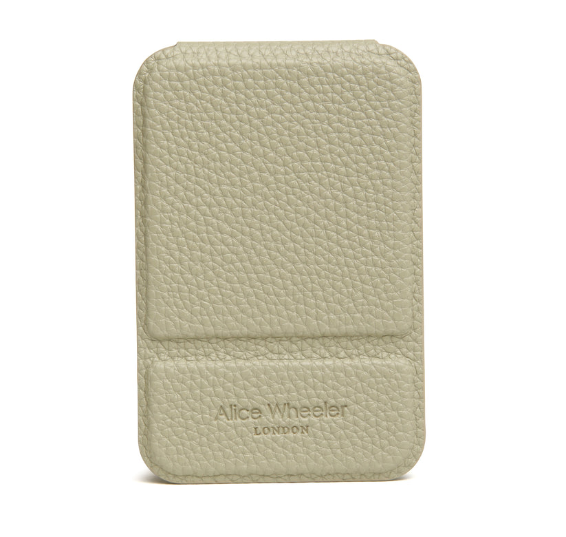 Alice Wheeler Mini Folding Mirror Pistachio