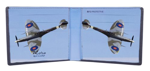 Golunski Retro Gents Note Case Spitfire Inner
