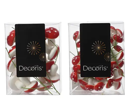 Decoris Mushrooms Single Box Assorted Size