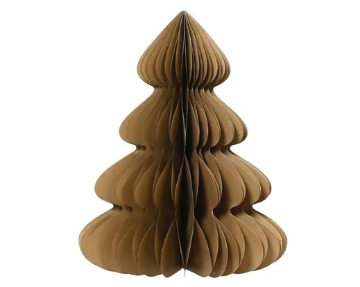 Tree Paper Champagne Painted Edge Magnet Closure Brown H60cm