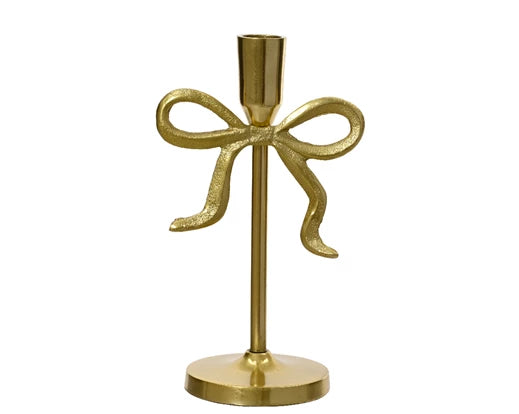 Kaemingk Candleholder Aluminium Gold H21cm