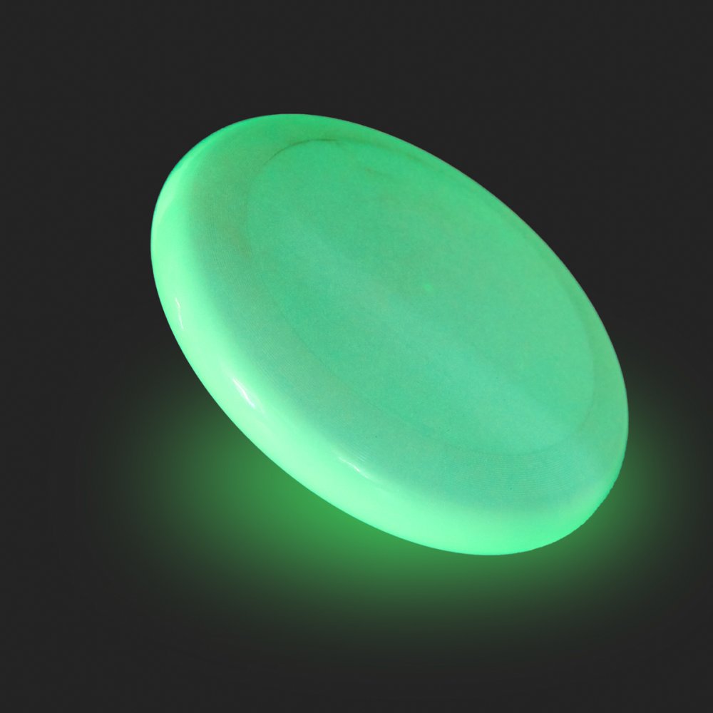 Petface Outdoor Paws Glow In The Dark Frisbee Dog Toy 23.5cm