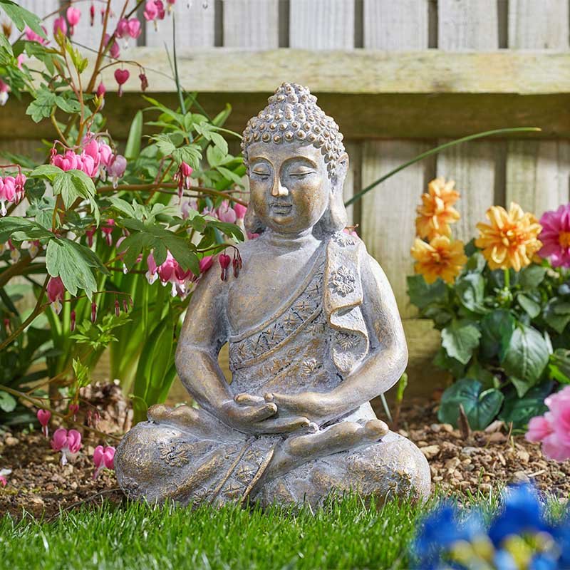 Smart Garden Resting Buddha