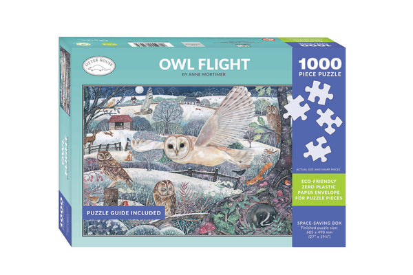Otter House Jigsaw 1000 Piece - Owl Flight