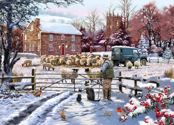 Otter House Jigsaw 1000 Piece - Home Farm