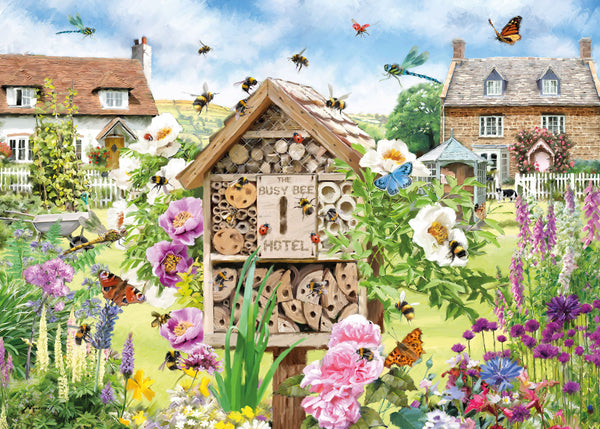 Otter House Jigsaw 1000 Piece - Busy Bee Hotel