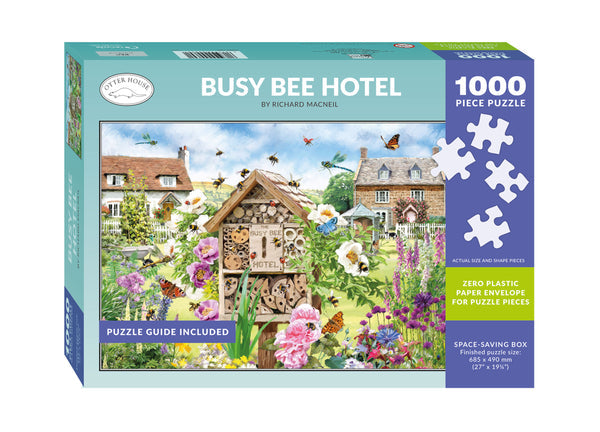 Otter House Jigsaw 1000 Piece - Busy Bee Hotel