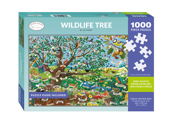 Otter House Jigsaw 1000 Piece - Wildlife Tree