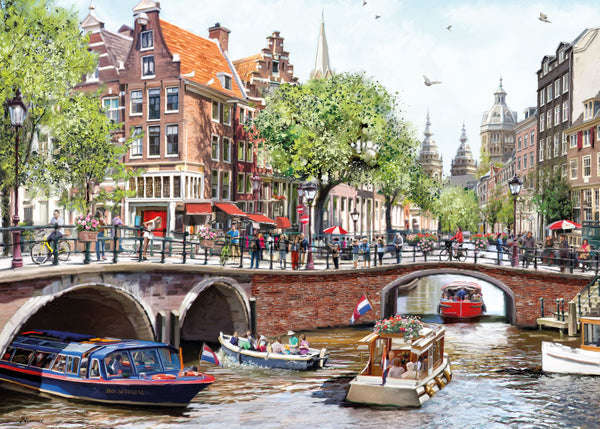 Otter House Jigsaw 1000 Piece - Amsterdam