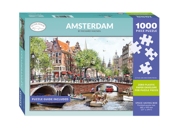 Otter House Jigsaw 1000 Piece - Amsterdam
