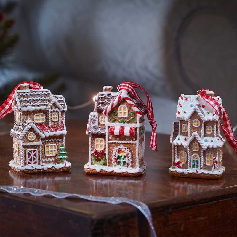 Smart Garden Gingerbread Town House Pendant Assorted