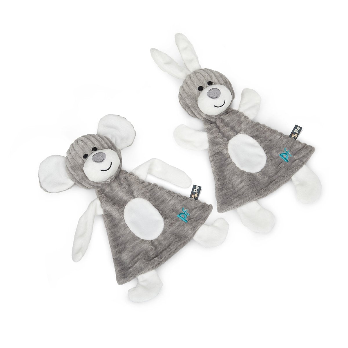 Petface Little Mouse & Rabbit Friends Plush Dog Toys