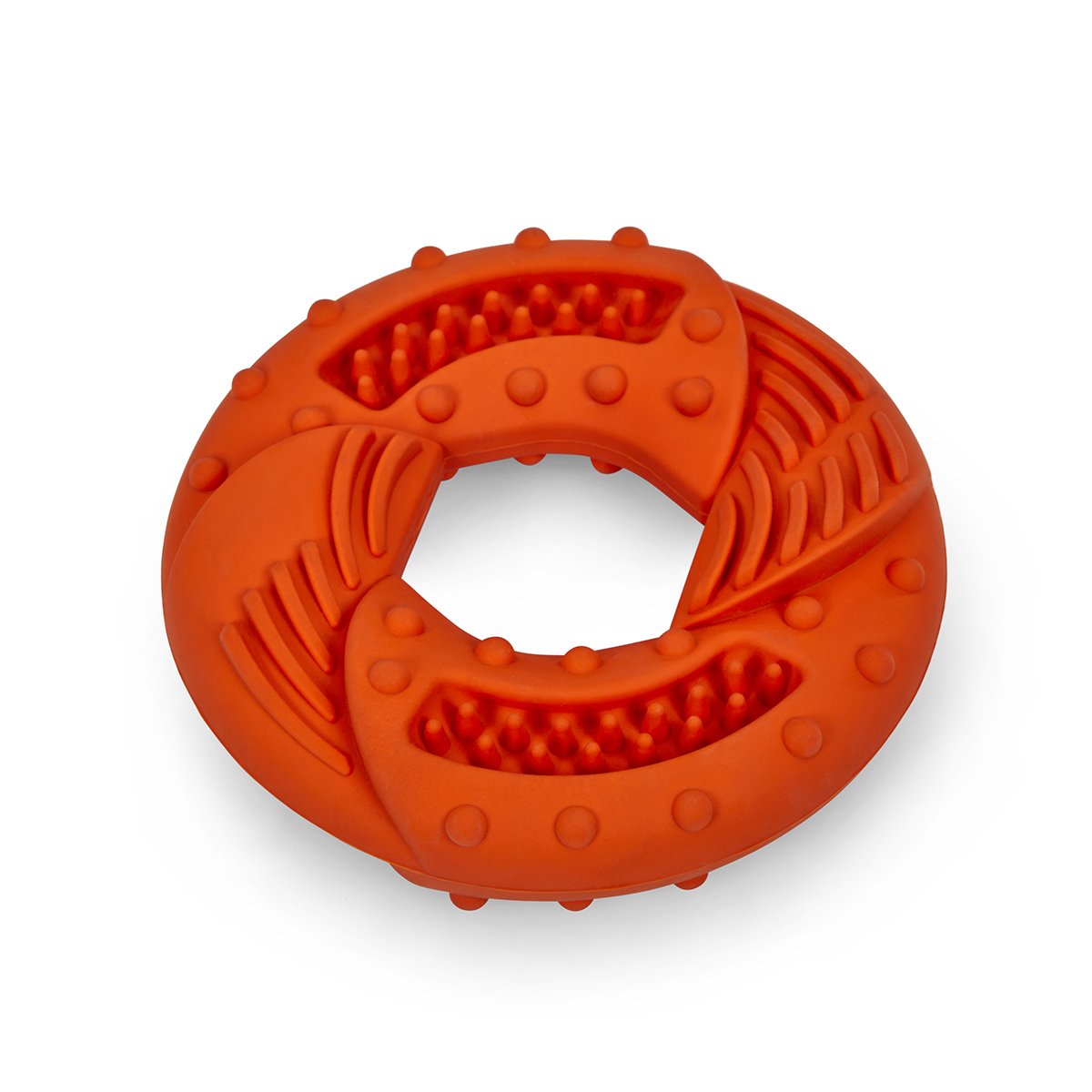 Pet Face Seriously Strong Rubber Ring Dog Toy