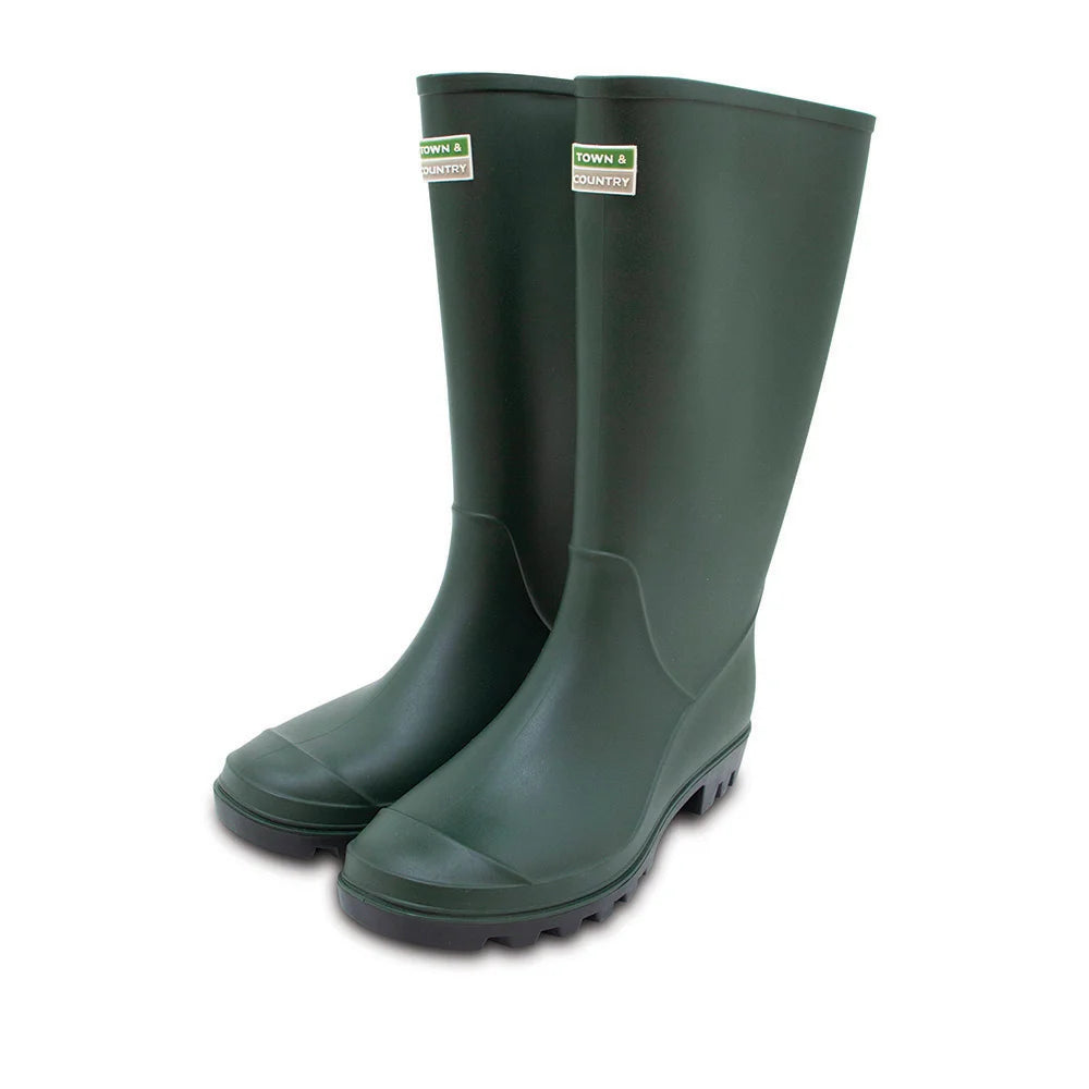 Town & Country ECO-Essential Wellington Boots Green