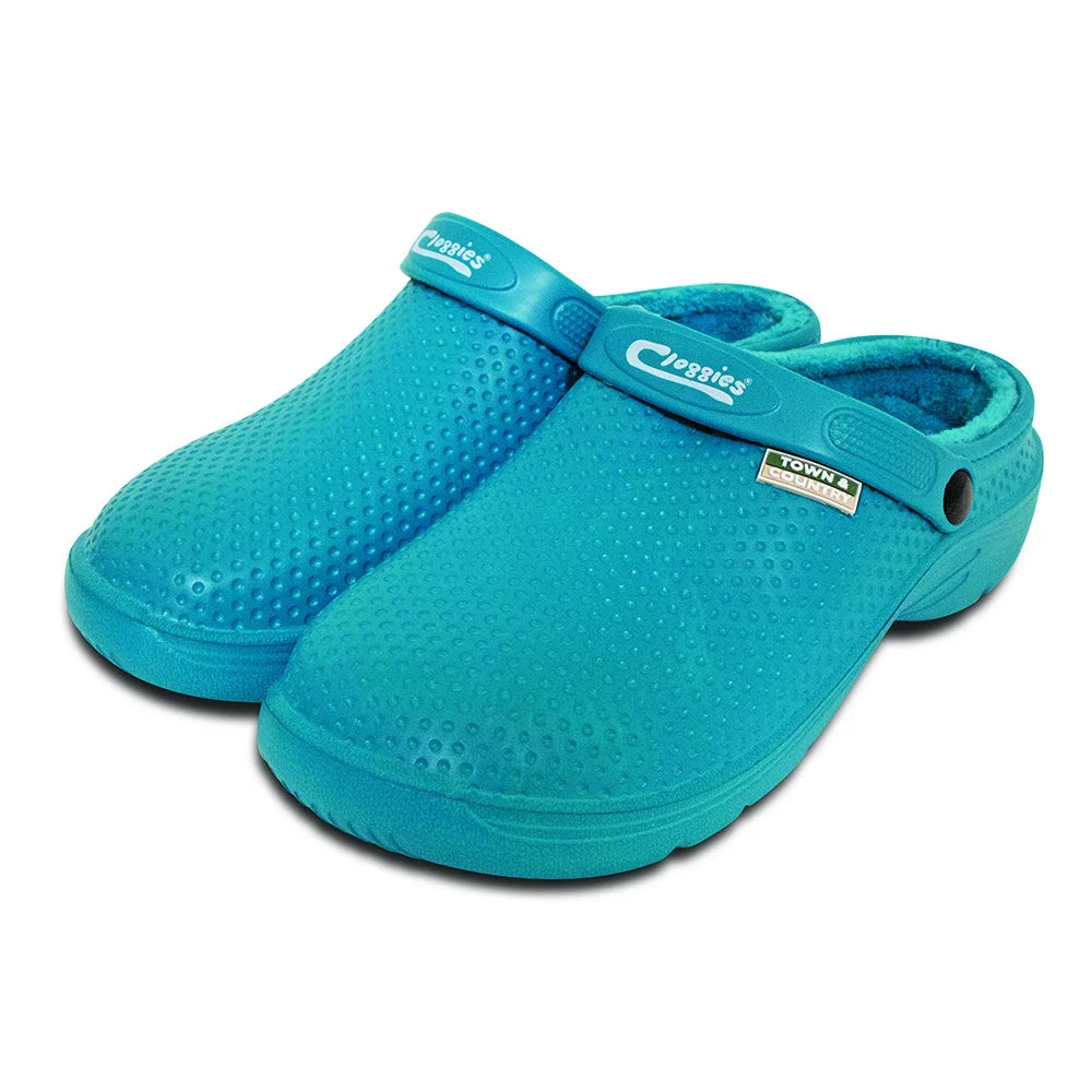 Town & Country Fleecy Cloggies® Teal