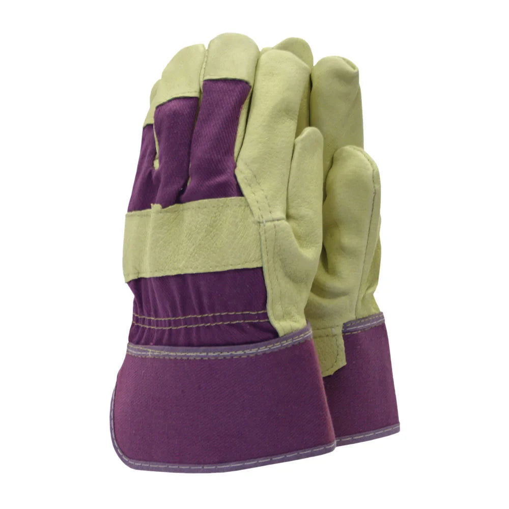 Town & Country Washable Leather Rigger Gloves Medium