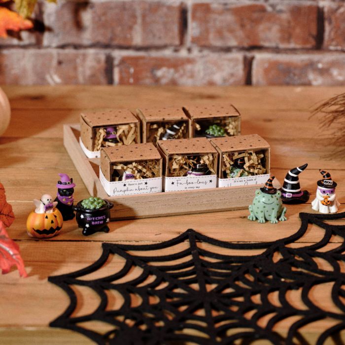 Tiny World Resin Halloween Boxed Keepsake Singles