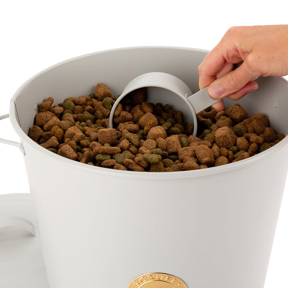 Scruffs Cantina 4L Steel Storage Pet Food Canister & Scoop