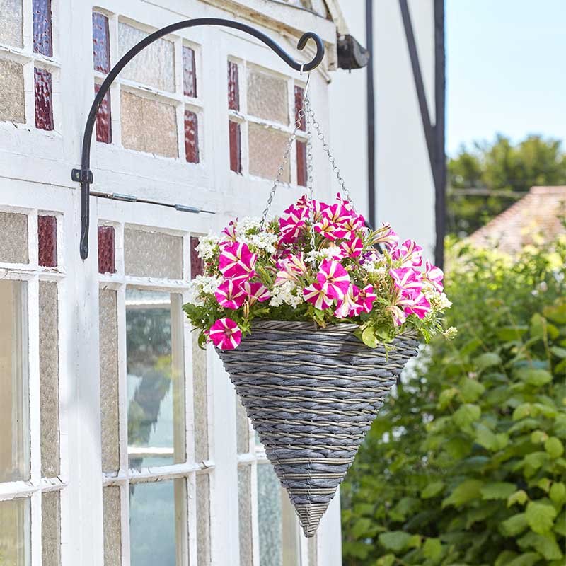 Smart Garden Faux Rattan Kielder Cone 14"
