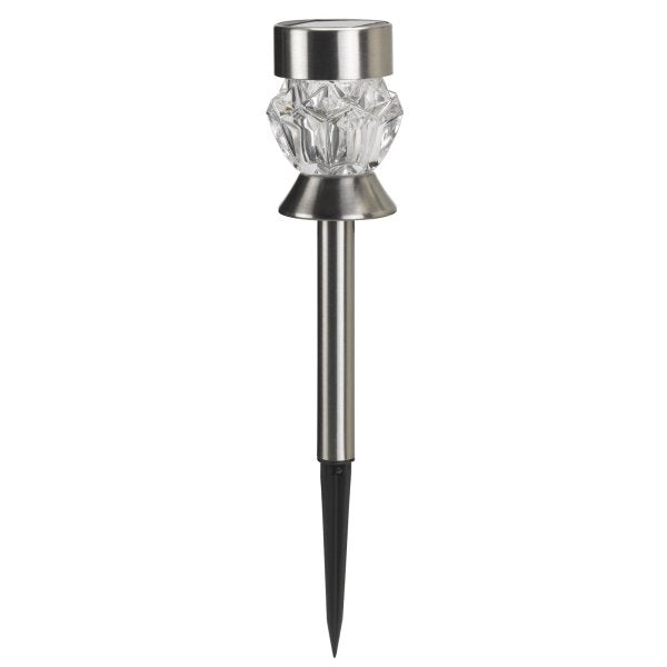 Smart Garden Crystal Stainless Steel Stake Light 4pc Carry Pack