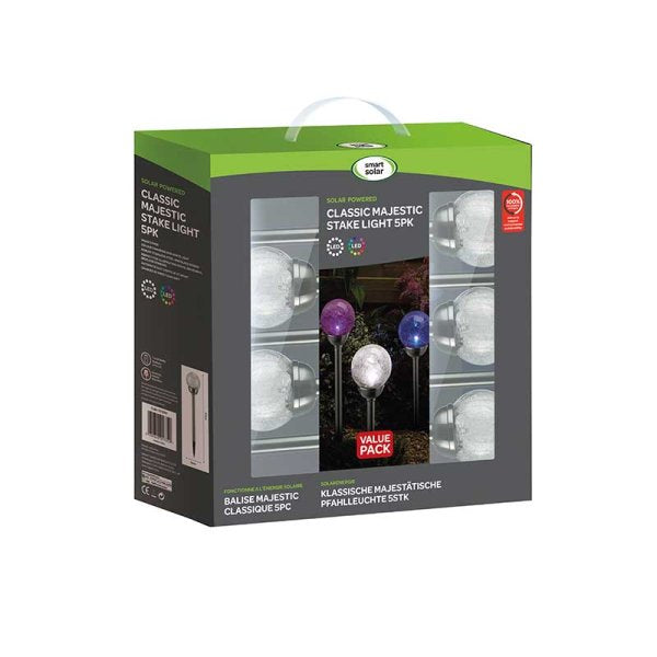 Smart Garden Classic Majestic Stake Light 5 Piece Carry Pack