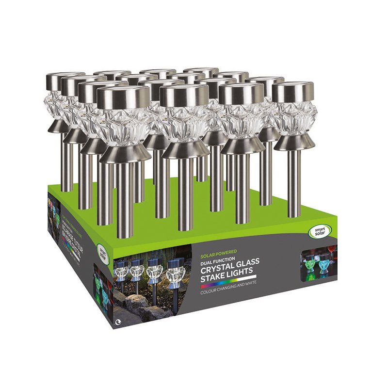 Smart Garden Crystal Stake Light Single