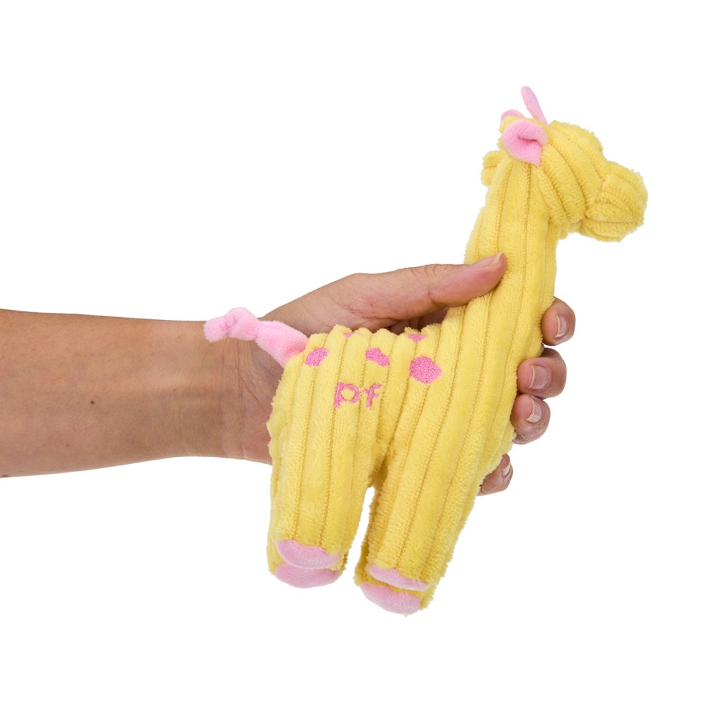Petface Little Jessie Giraffe Plush Dog Toy