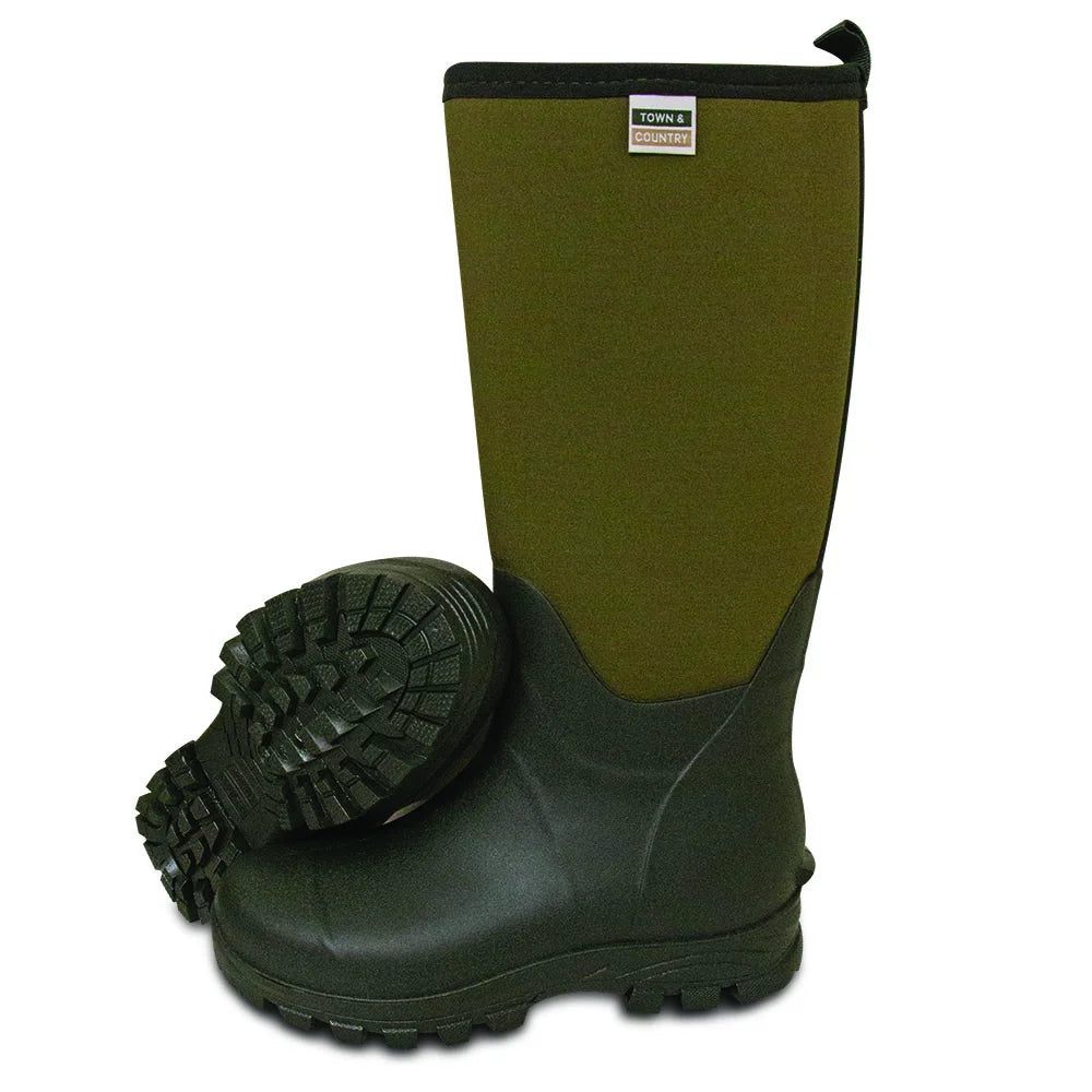 Town & Country Bainton Green Pvc Boots
