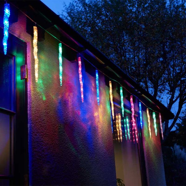 Smart Garden Smart Icicles Cool Multi Coloured Set of 10