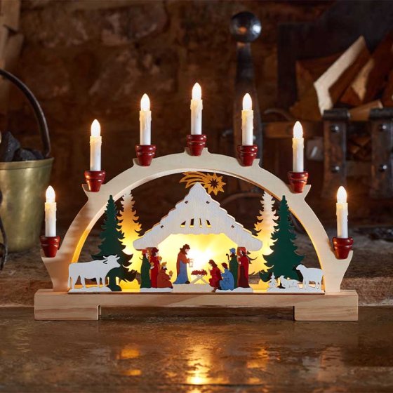 Smart Garden InLit Nativity CandleBridge
