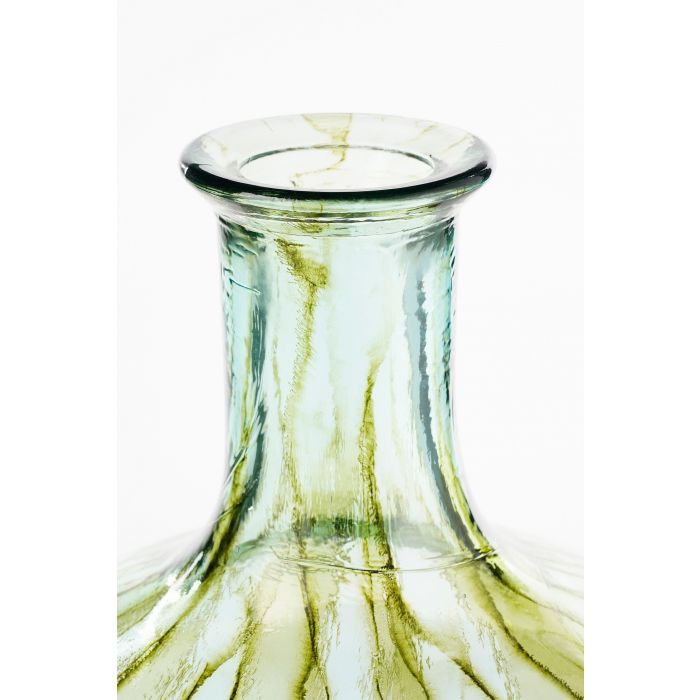 Mica Palermo Recycled Glass Vase Green 46cm