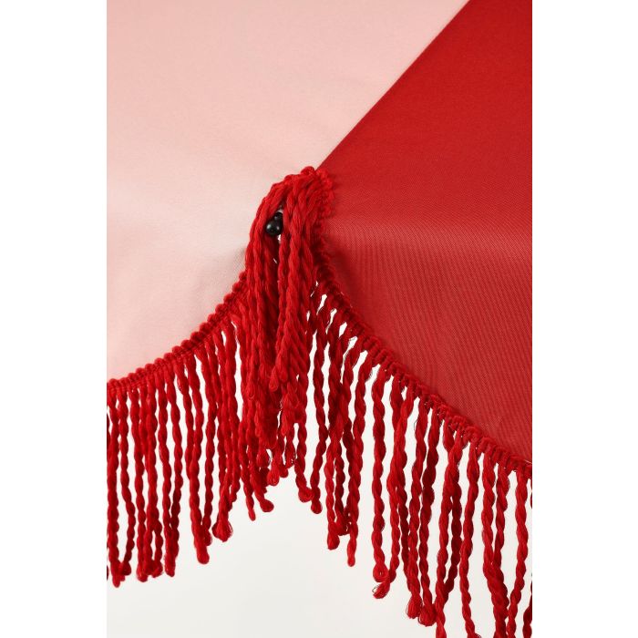 Kim Stripe Parasol Red