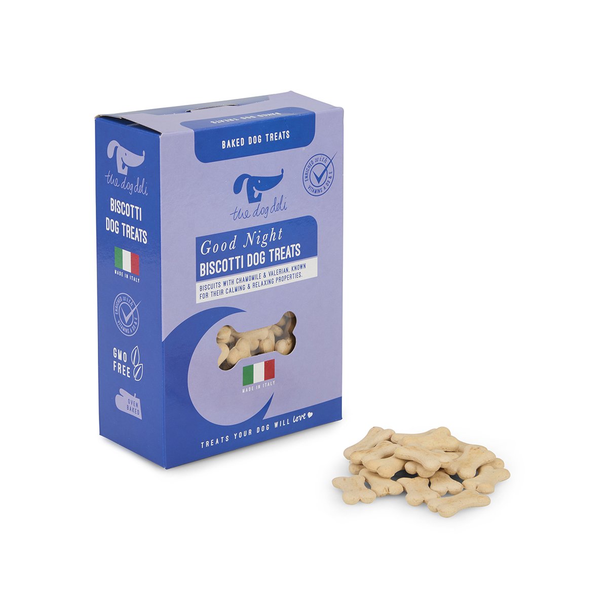 Pet Face Dog Deli Good Night Biscotti Dog Treats 300g