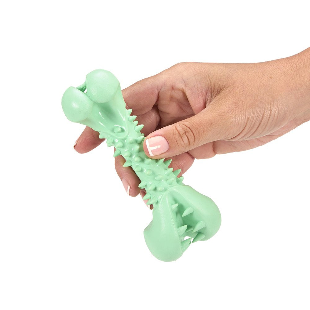 Petface Mint Scented Rubber Bone Dog Toy