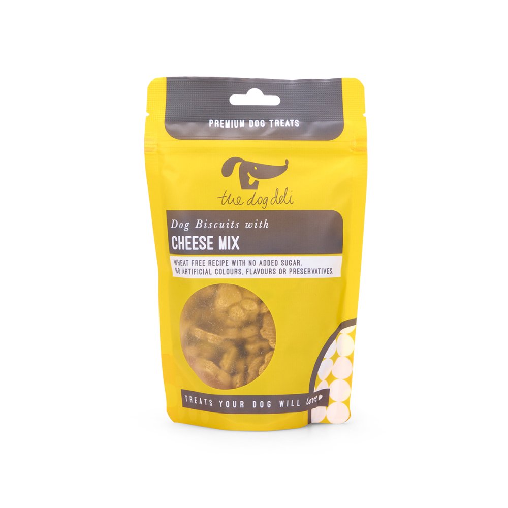 Pet Face Dog Deli Biscuits With Cheese Mix 100g