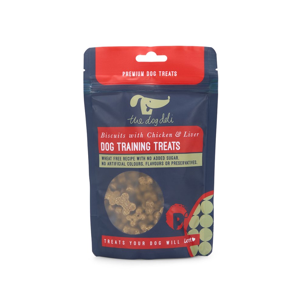 Pet Face Dog Deli Biscuits With Chicken & Liver Training Treats 120g
