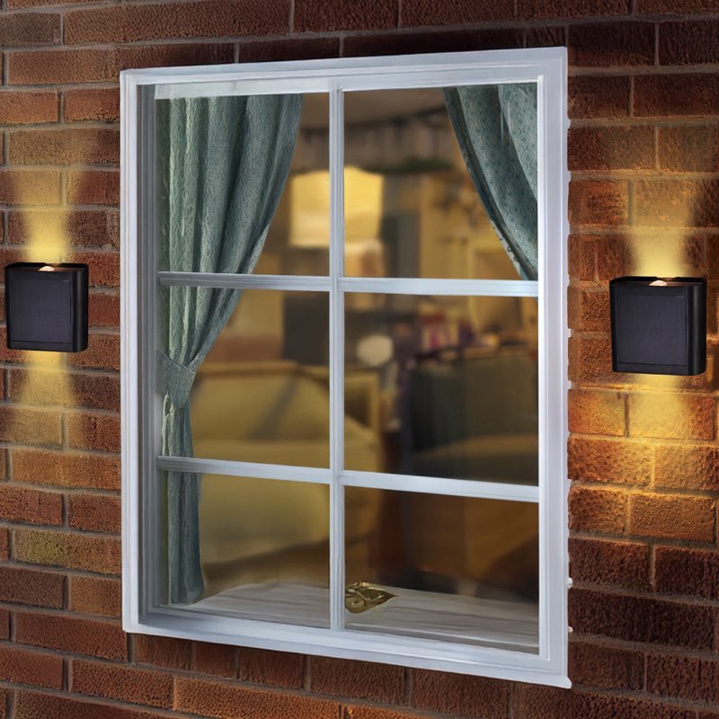 Smart Garden 2-Way Wall, Fence & Post Light  2 Pack