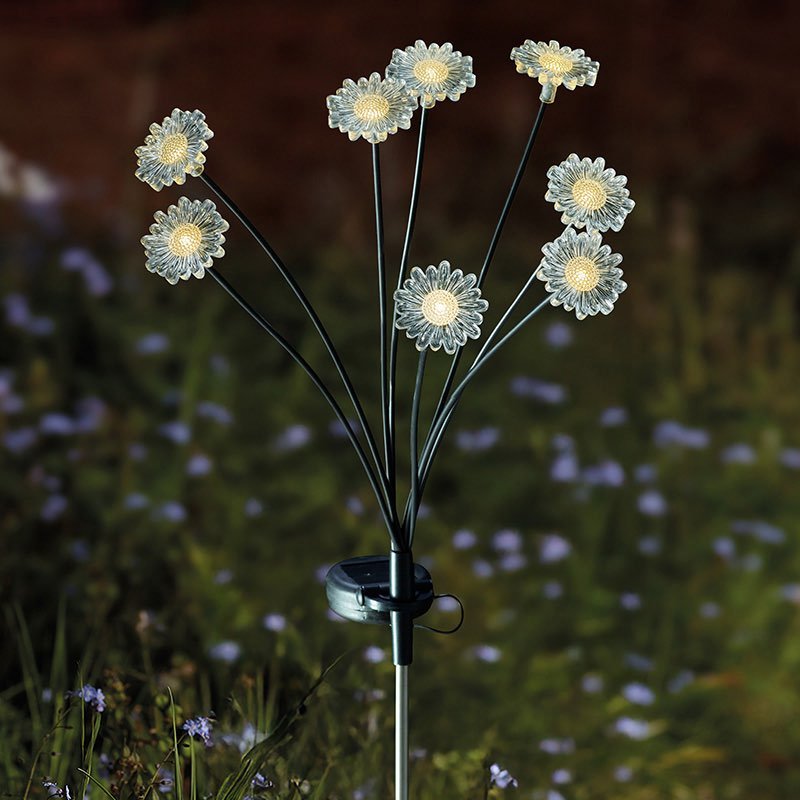 Smart Garden 8-Stem FloraLights Warm White, Stake Light