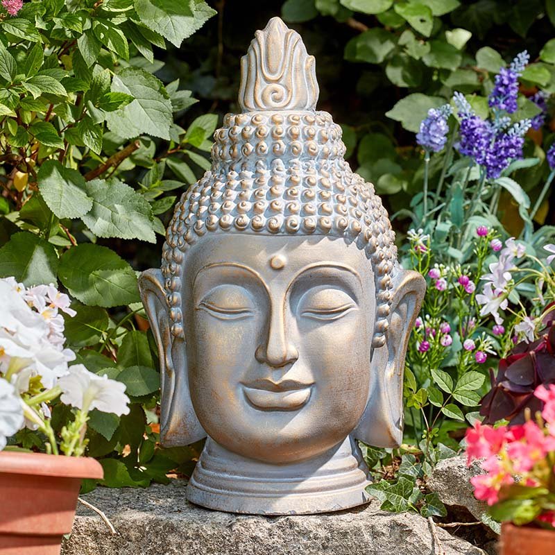 Smart Garden Buddha Head Large