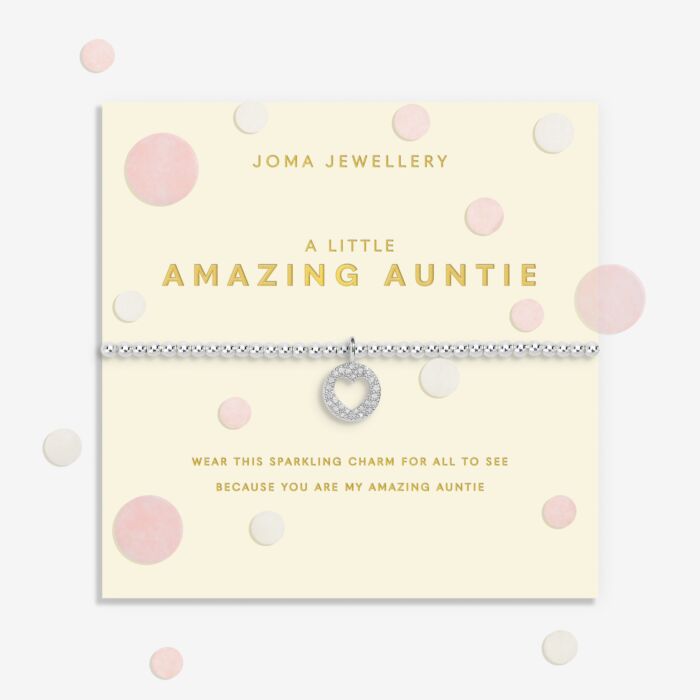 Joma Jewellery Confetti A Little 'Amazing Auntie' Bracelet