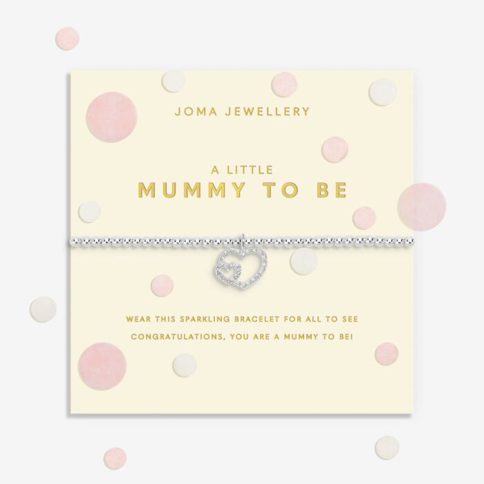 Joma Jewellery Confetti A Little 'Mummy To Be' Bracelet