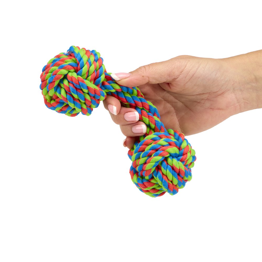 Petface Toyz Knotted Rope Bone Dog Toy
