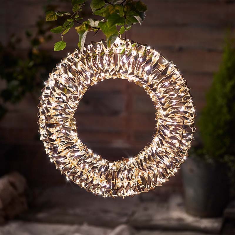Smart Garden GoldTwist Wreath 40cm  LV