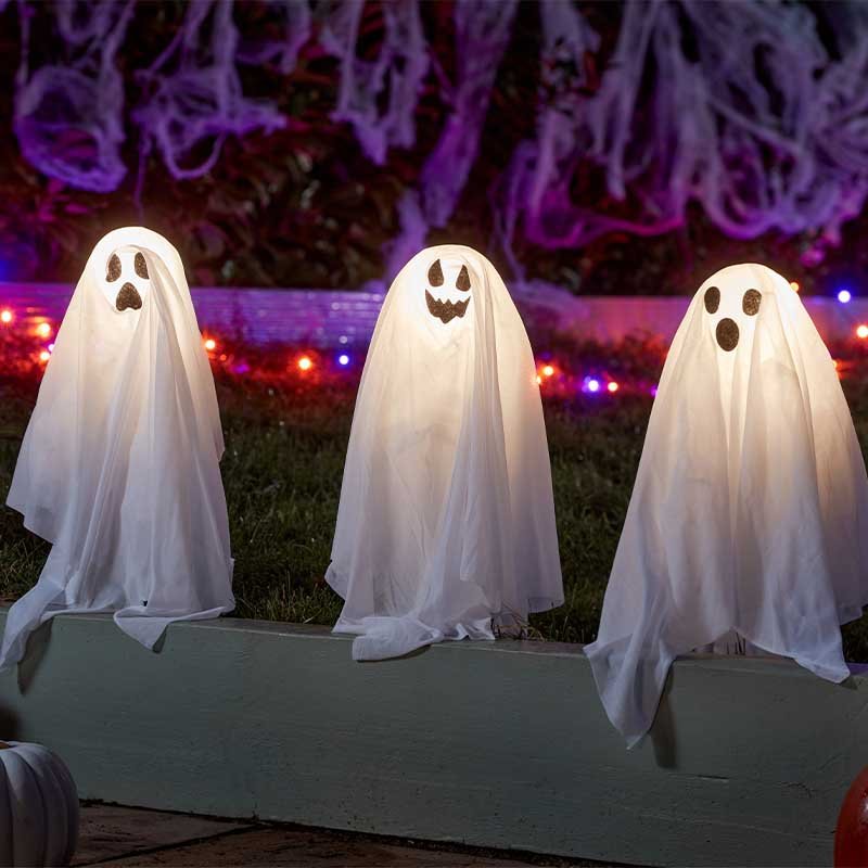Smart Garden Ghost Stakes Set of 3