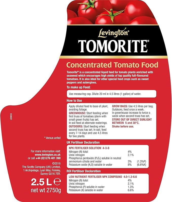 Levington Tomorite Concentrate 2.5L