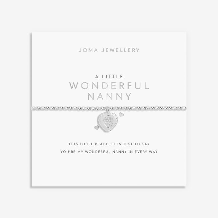 Joma Jewellery A Little 'Wonderful Nanny' Bracelet