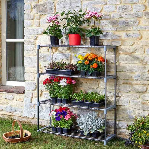 Smart Garden GroZone 4 Tier Shelving