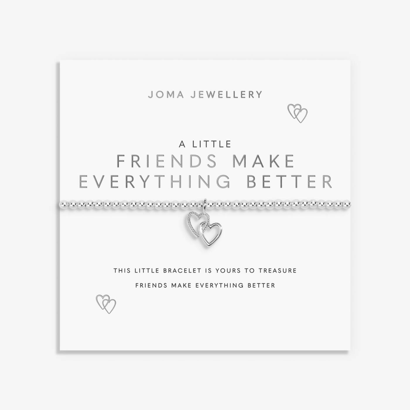 Joma Jewellery A Little 'Friends Make Everything Better' Bracelet
